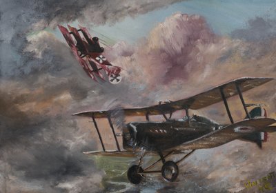 Dogfight 1917 by Vincent Alexander Booth